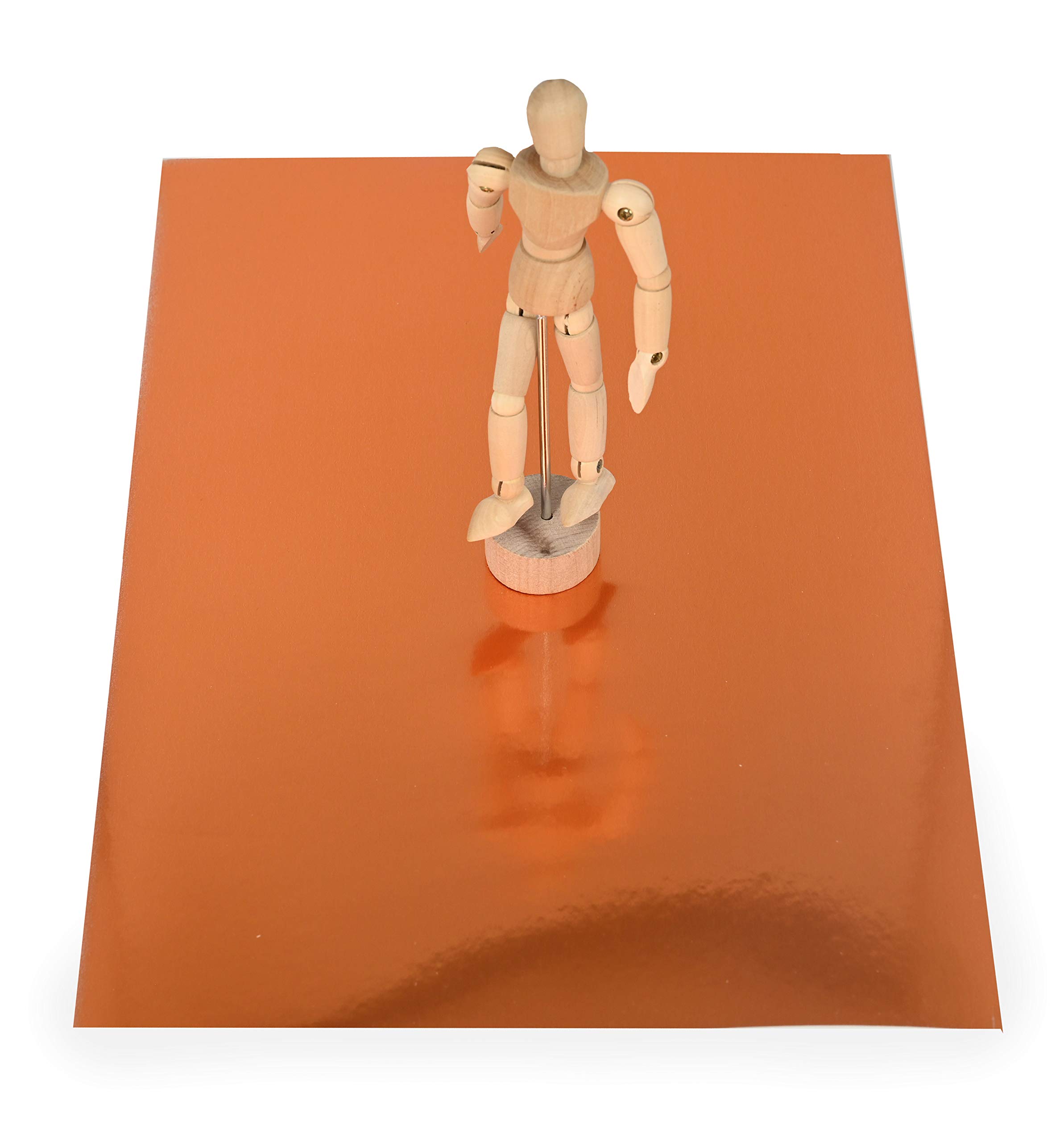 Papertent A4 Super Smooth Mirror Card, Copper, 10 Sheets