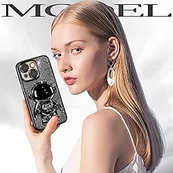 Buleens for iPhone 14 Plus Case Astronaut, Clear