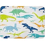 Emvency Doormats Bath Rugs Outdoor Indoor Door Mat Green Kids Dino Pattern For Original Rex Dinosaur Boys Monster Silhouette Bathroom Decor Rug Bath Mat 16 X 24 Buy Online In Botswana