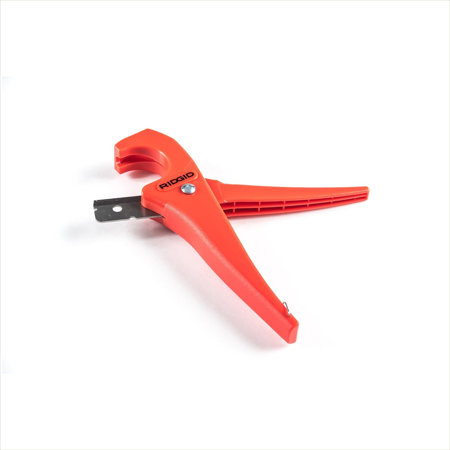 RIDGID 23488 Model PC-1250 Single Stroke Plastic Pipe and Tubing Cutter, 1/8-inch to 1-5/8-inch Pipe Cutter, Red, Small - - 