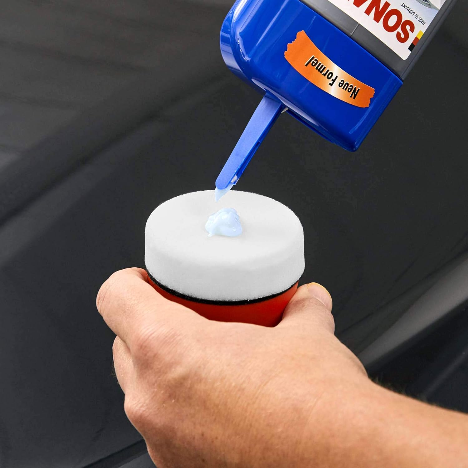 SONAX P-Ball (1-Piece) Perfect polishing results without any effort, silver - Image 3