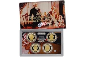 RPM 2007 S US Mint Presidential $1 Coin Proof Set OGP