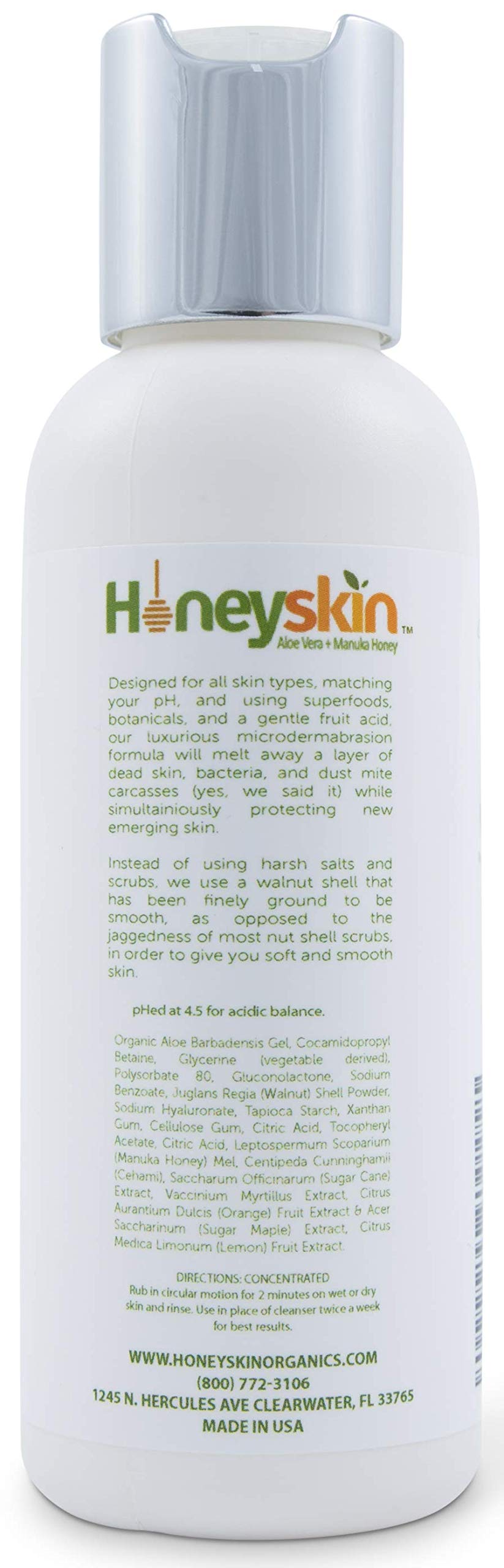 Face and Body Microdermabrasion Scrub Natural & Organic Face