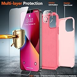 Justcool [5 in 1 Designed for iPhone 14 Plus