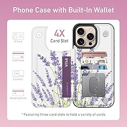 Goodon for iPhone 16 Pro Max Case Wallet - Flip