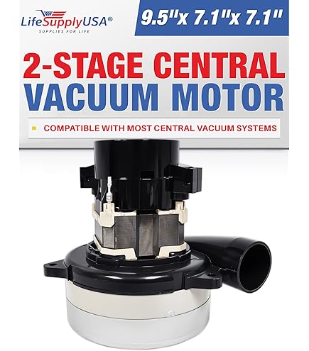 Ametek 24 Volt DC Vacuum Motor 2 stage for Advance, Tennant, and