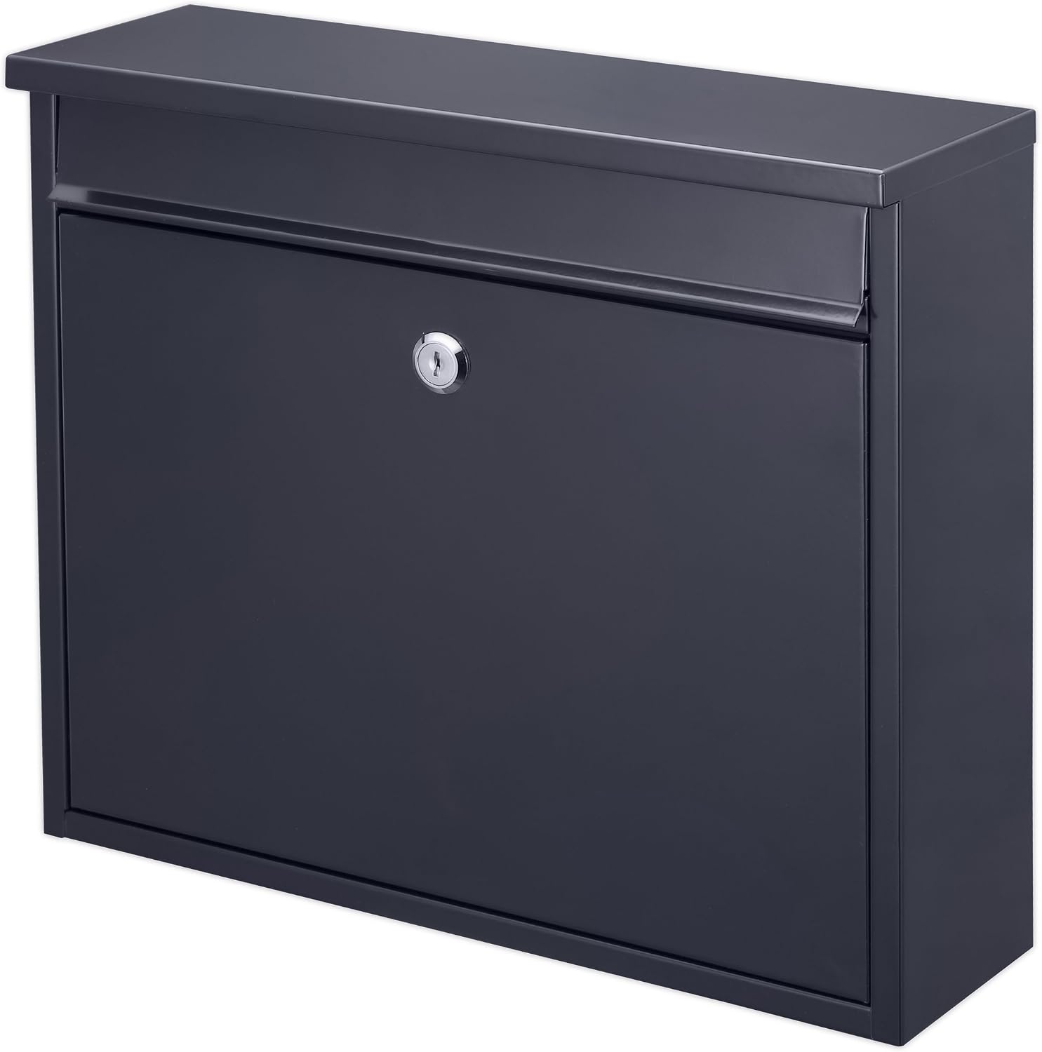 Mari Life Outdoor Letterbox with Fitting Kit | Wall-mounted Steel Post ...