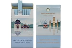 YFIONE Herbal Sticks， Nicotine Free and Tobacco Free, Help Stop Smoking, Better Effect When Used with Nicotine Patches，Smoking Cessation Products，2packs，40 Sticks