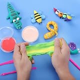 QMay Air Dry Clay 24 Colors Ultra Light Non-Toxic Modeling Set Kids view 5