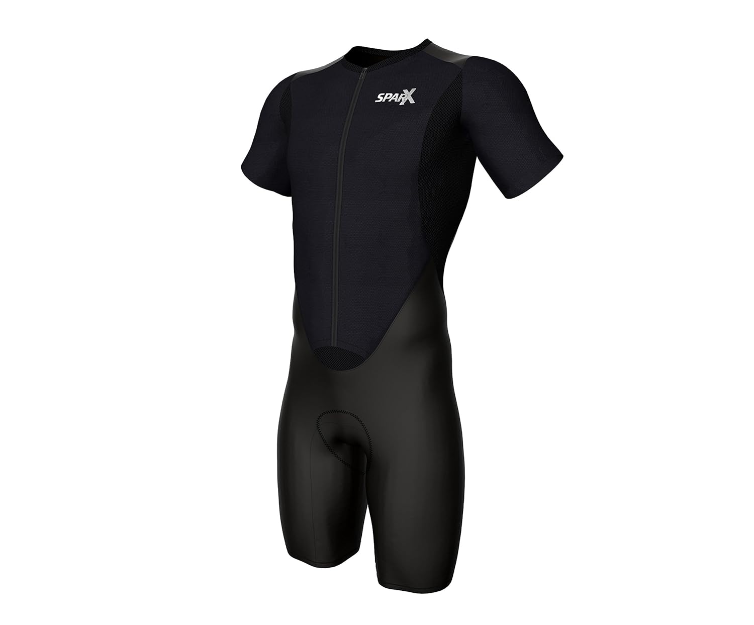 Sparx Short Sleeve Aero Compression Triathlon Suit Tri Suit Soft