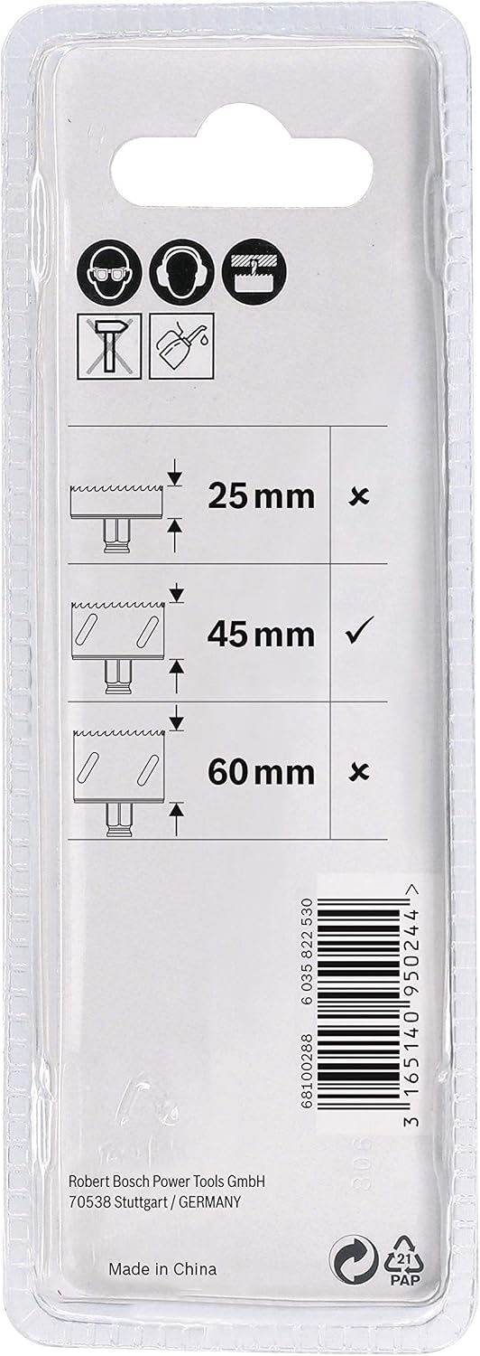 Bosch Professional 1x Pilot Drill Bit Plus HSS-Co (Socket 7/16" Hexagonal Shank, 7.15 x 85 mm, Accessory Hole Saw) - Image 4