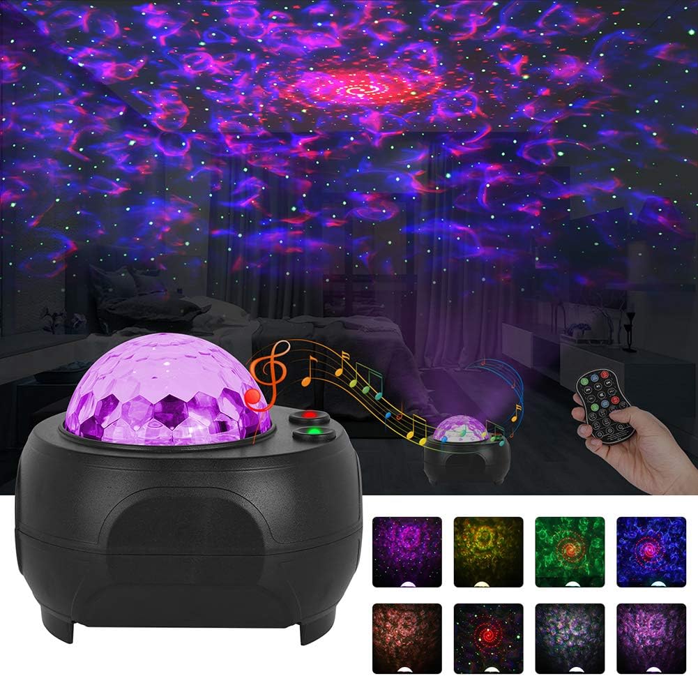 FlyonSea Galaxy Projector, Kids Star Projector Night Light with Remote