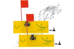 Yellow Bird Fishing Products 2 Pack Planer Boards Kits - Availible in 4 Sizes in Both Starboard/Port Side