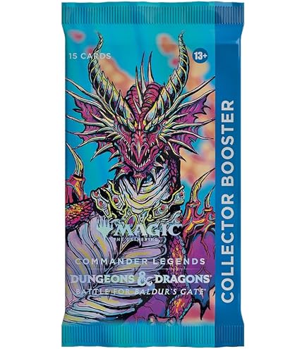 MTG Lord Of The Rings: Tales Of Middle-Earth Collector Booster Sample Pack – 1 Pack, English