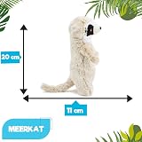 Zappi Co Ultra Soft Meerkat Plush Toy 20cm Recycled Fill Newborn Gift view 5