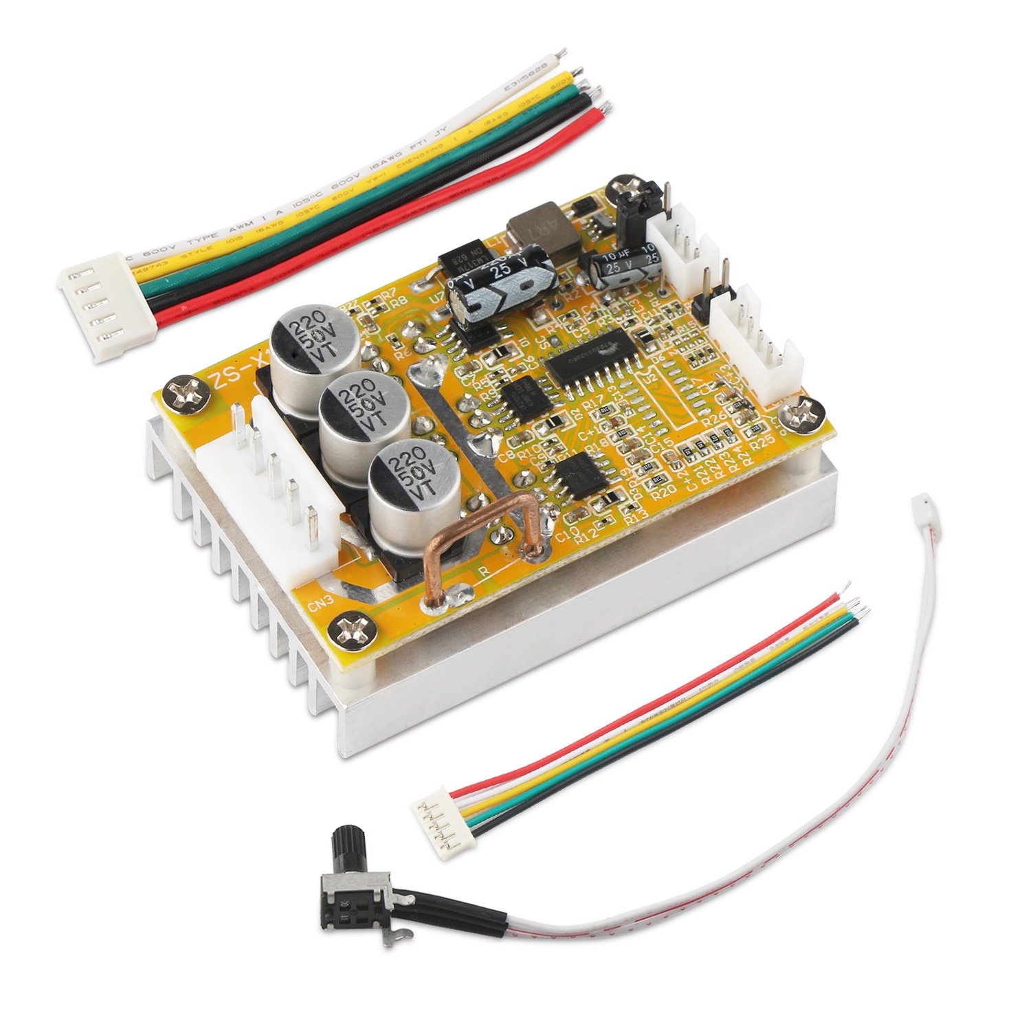 DROK BLDC DC 536V Brushless Sensored Motor Control Board Motor Driver