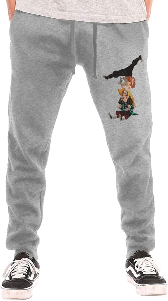 Amazon Co Jp 鬼滅の刃 スウェットパンツ メンズ ロングパンツ 綿 ジャージ パンツ ストレッチ 調整紐 厚手 男の子 男性 ズボン スポーツウェア柔らかい 秋冬 あたたかい カジュアル アウター おしゃれ 服 ファッション小物