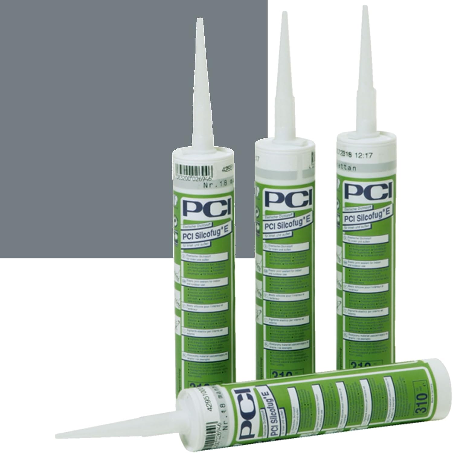 12 X Pci Silcofug E Elastischer Dichtstoff 310ml Basalt Amazon De Baumarkt