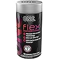 ONE® Flex™ Condoms︱ Next Generation Condoms Enhanced with Graphene, The World's Thinnest & Strongest Material︱Advanced Sensation︱ Ultra Thin, Flexible, Strong︱Nontoxic, Vegan, Non-GMO︱10 Count