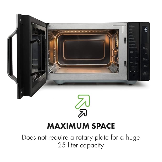 Klarstein Brilliance Roomy o Pro 2 en 1 - Parrilla para microondas ...