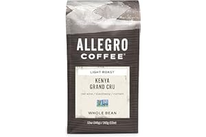 Allegro Coffee Kenya Grand Cru Whole Bean Coffee, 12 oz