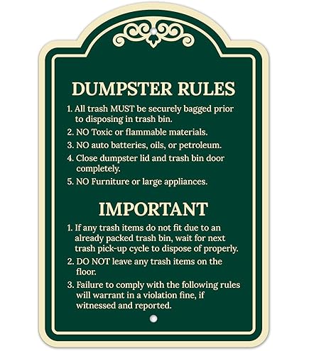 grindlodge ✖️ lafayette trash ステッカー4枚セット付 Amazon.com : Put All Trash in Sealed Plastic Bags Sign Label