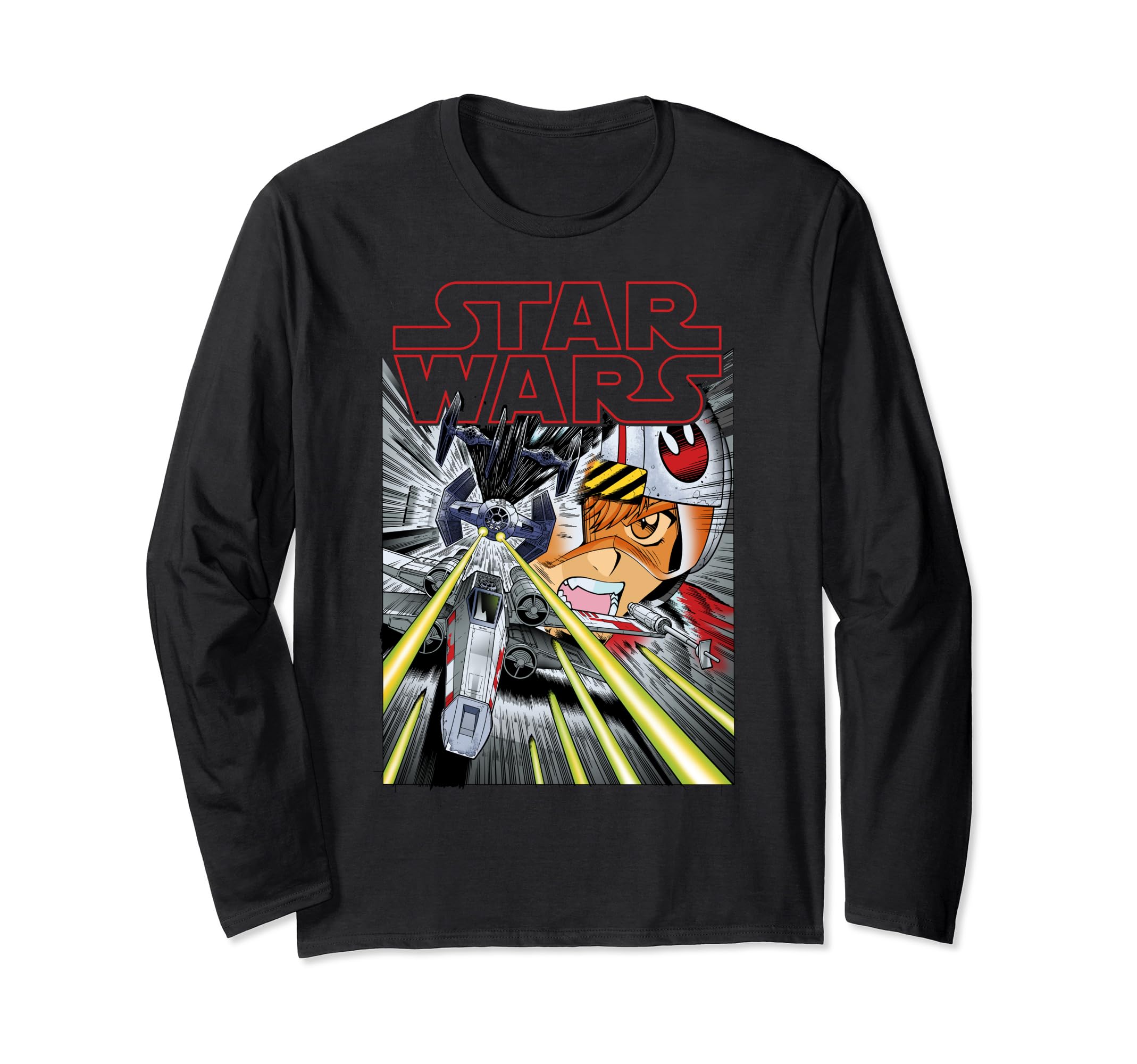 Star Wars Luke Skywalker Animated Z1 Long Sleeve T-Shirt