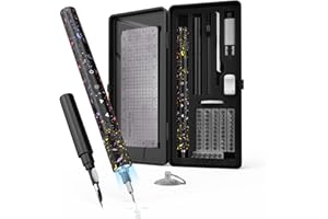 TOOLENDARY Electric Screwdriver Kits, 66 in 1 Power Screwdriver Sets, Mini Electric Screwdriver with 56 Magnetic Bits, Earphone Cleaner, Precision Small Screwdrivers Electric for Phone