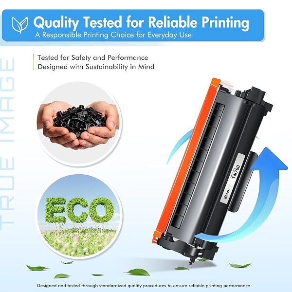 TN760 TONER FOR BROTHER PRINTER: TN 760 MFC-L2710DW MFC-L2750DW COMPATIBLE FOR BROTHER TN-760 TONER TN-730/TN-760 TN730 730 TN-730 DCP-L2550DW HL-L2350DW HL-L2395DW HL-L2390DW HIGH YIELD 4 BLACK