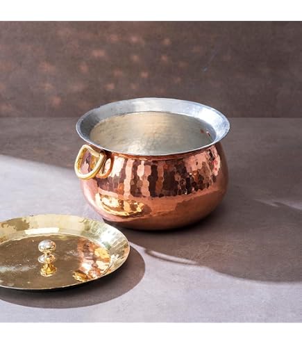 Swadeshi Blessings Exclusive Range Unglazed Clay Dahi Handi/Kadai/Hot