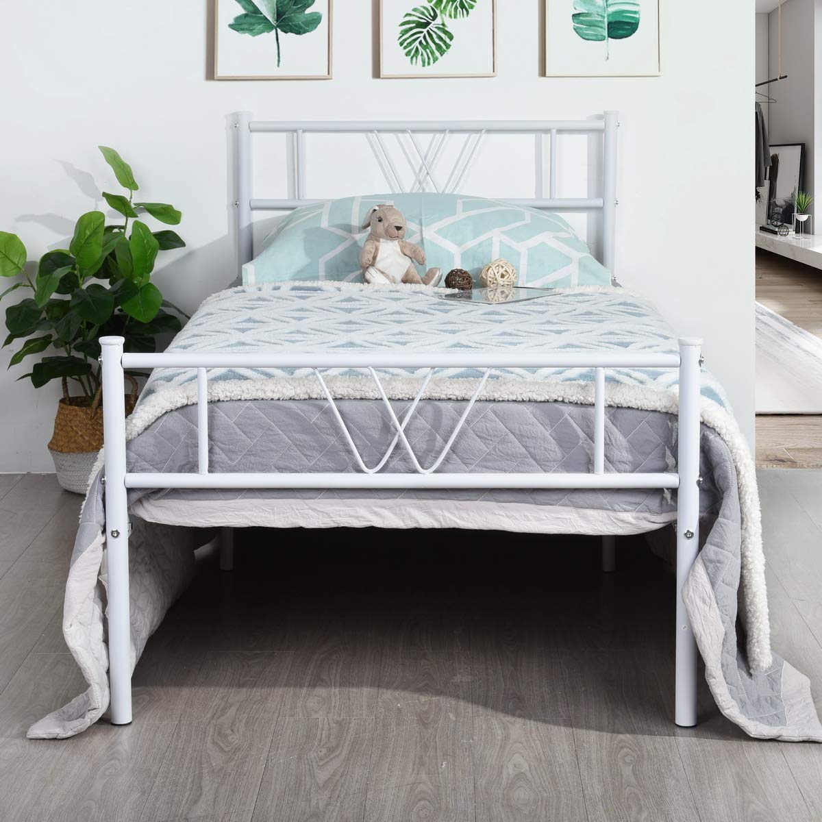 Best 18′ twin bed frame metal
