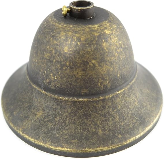 Baldachin Messing brüniert Deckenplatte Abdeckung Kabel Kabelabdeckung