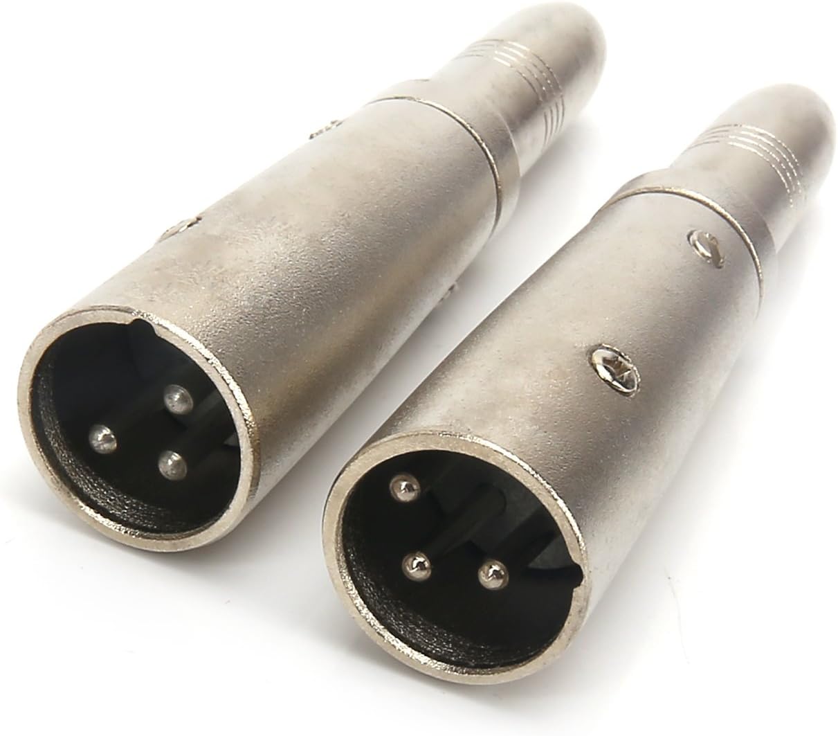 Cavo Y Splitter XLR A 6.35mm Maschio - Doppio Mono, 1m, Per Microfono E Audio