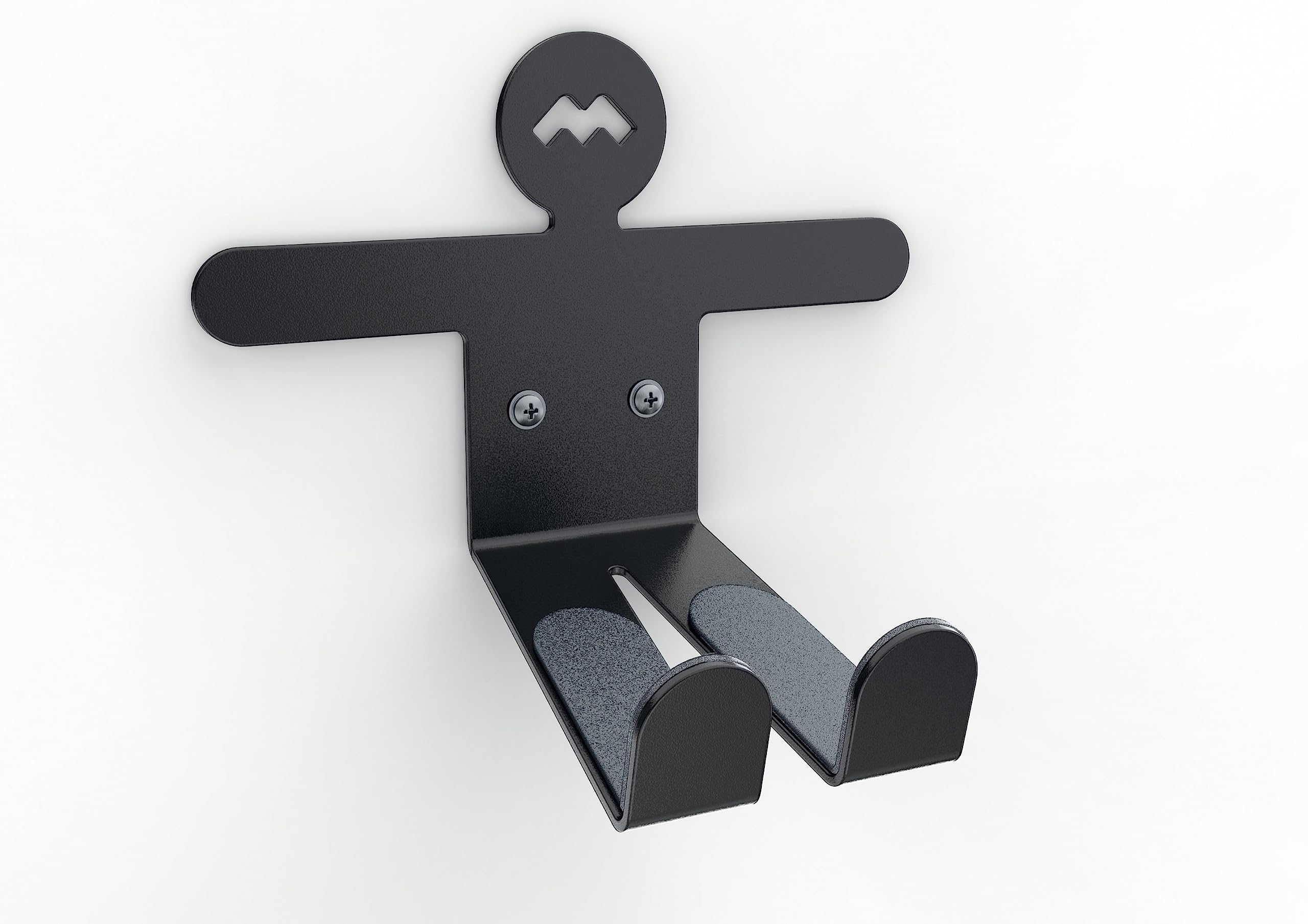 Meliconi MyBike Universal Pedal Wall Bracket, Outdoor and Indoor Wall Mounted Bike Stand, Pre-assembled Steel Stand, 2 Wall Protector Stickers Included, Load Capacity 30 Kg, Made in Italy