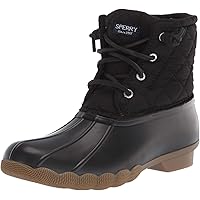 Sperry Unisex-Child Saltwater Nylon Quilt Rain Boot