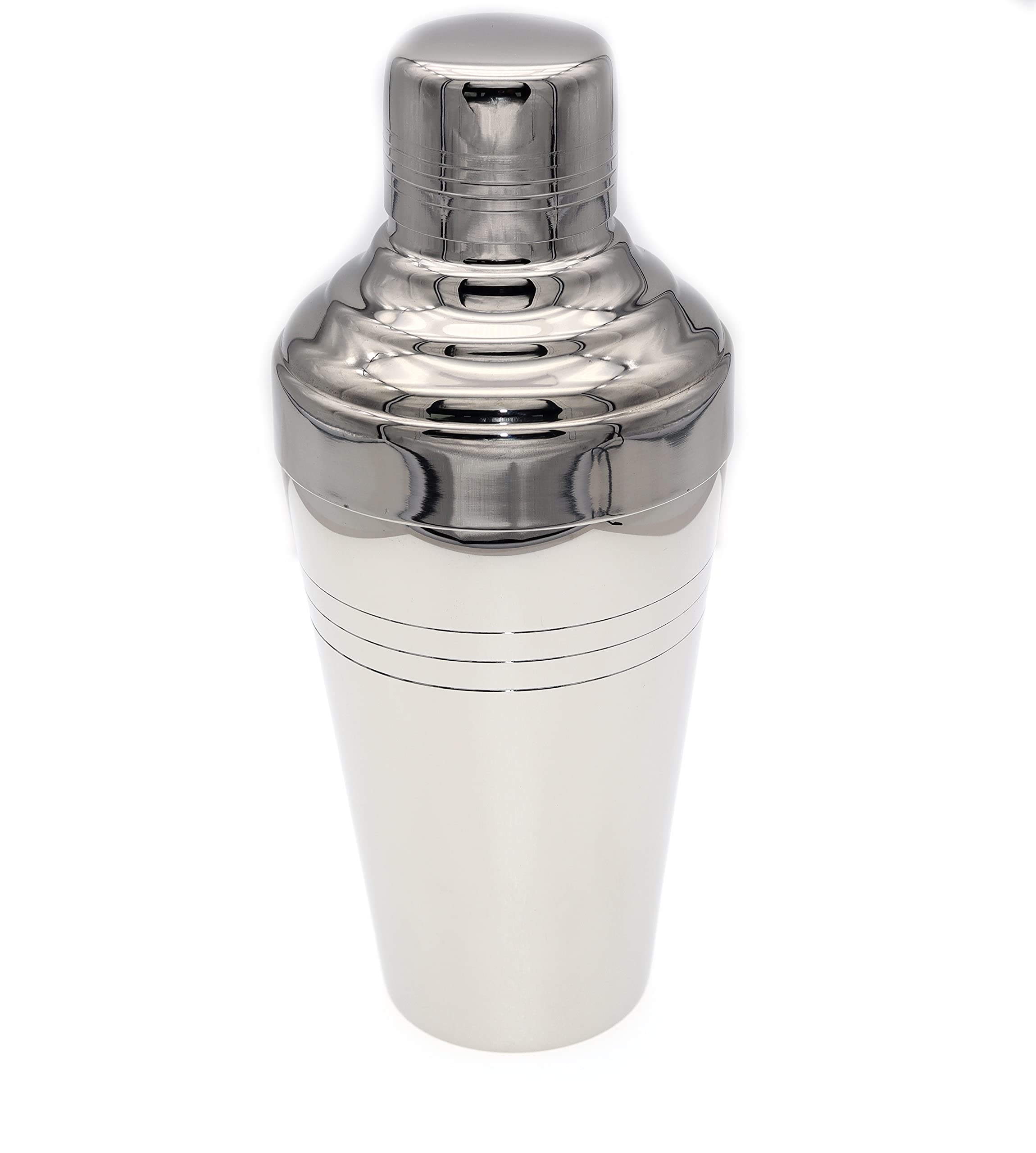 Yukiwa Baron Cocktail Shaker 25cl Silver Made in Japan