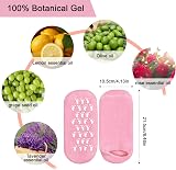 ZYFC Moisturizing Gel Socks Spa Gel for Dry Cracked Feet Soften Heels 2 Pairs view 3