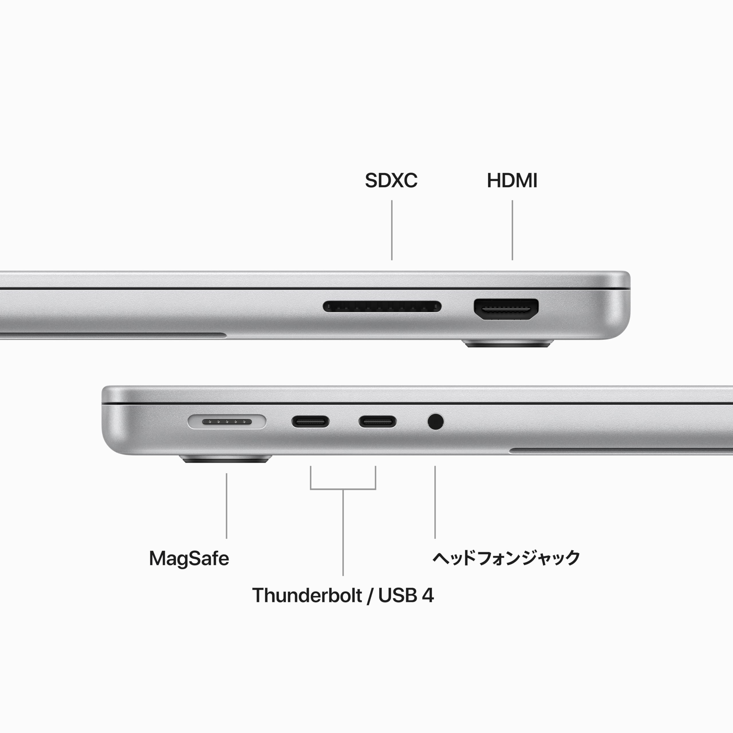 【Refurbished】Apple 2023 MacBook Pro 8 Core CPU, 10 Core GPU M3 Chip: 14.2