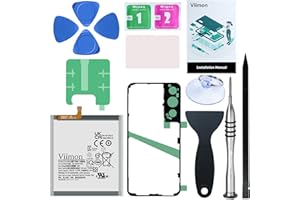 Viimon for S22 Battery Replacement Kits (New Upgraded) Compatible with Samsung Galaxy S22 5G SM-S901U All Models with Adhesive, Installation Manual and Repair Tool Kits