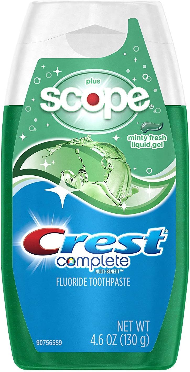 Crest Plus scope toothpaste - minty Fresh (037000385905)
