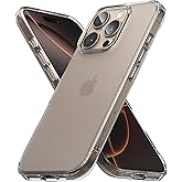 Ringke Fusion for iPhone 16 Pro Max Case [Oil & Dirt Resistant] Anti-Fingerprint Technology Prevents Oily Smudges Phone Cover for Women, Men - Matte Clear