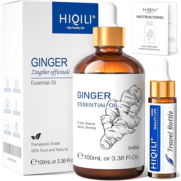 Amazon.com: Greenwood Essential Ginger Essential Oil (Zingiber