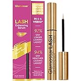 Glamosoar Lash Serum Eyelash Growth Serum Lash Enhancing - Get Fuller,Longer,Stronger Lashes 4ml