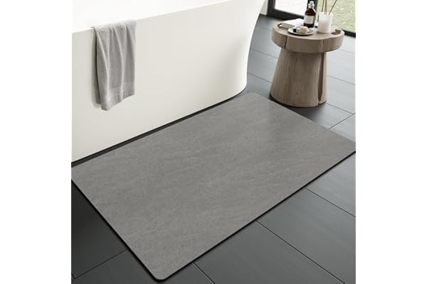 MontVoo Bath Mat Rug for Bathroom-Bathroom Mat Bathroom Rug Non Slip Absorbent Quick Dry Bathmat Shower Mats-Bathroom Floor M