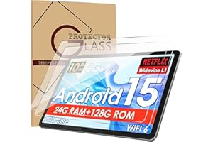 Doemoil 2-Pack Screen Protector for Aobante K50 Tablet, Anti Scratch 9H Hardness Protective Film HD Clarity Tempered Glass Fr