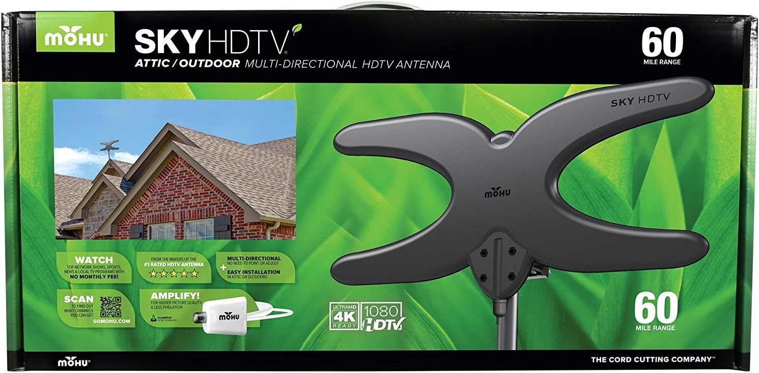 10 Best Mohu TV Antenna Reviews | Digital broadcasting TV solutions!