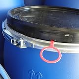 Pluto Packaging 60L Blue Open Top Barrel with Lid Food Grade UN Approved view 2