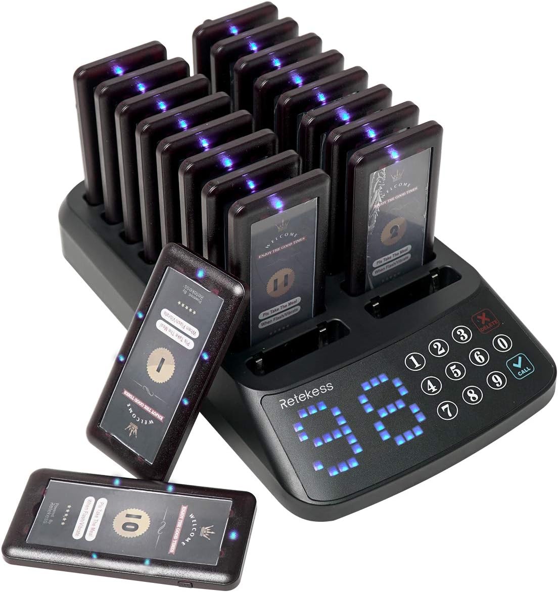 Retekess T115 Restaurant Pager System Buzzers Beppers Restaurant
