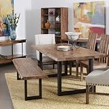 INMOZATA Table Legs Set of 2 Heavy Duty Industrial Square DIY Furniture Legs view 2