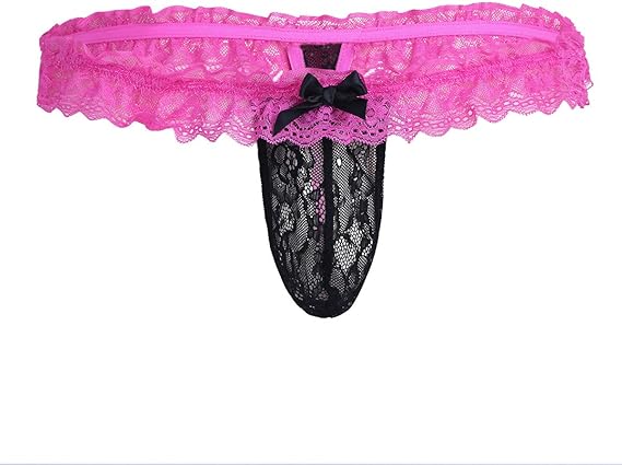 string dentelle homme amazon